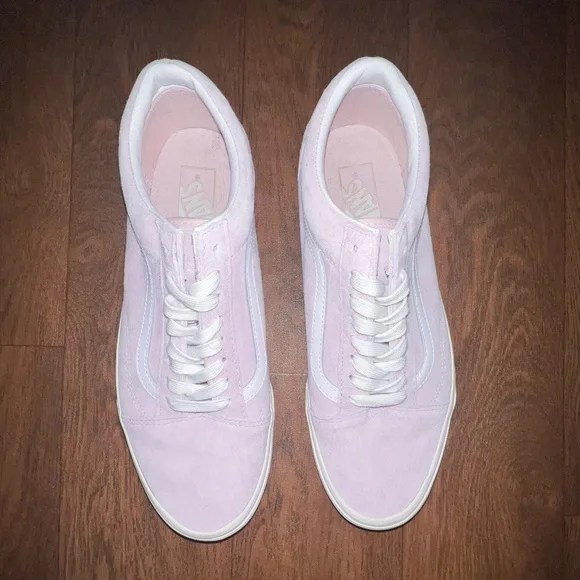 Men’s Vans Pink Pig Suede Zephyr Old Skool Shoes Size 10 Pink - Picture 2 of 7